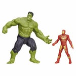 Marvel Avengers Age of Ultron Savage Hulk Vs Ultron Hunter Iron Man