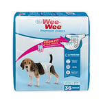 Four Paws Wee-Wee Lot de 36 Couches jetables pour Chien Taille M