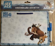 Ice Age 4 Wipe Board Memo Board 28cm x 20cm and Pen