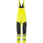 Maskotoverall 19569-236, Hi-Vis klass 2, gul/marinblå storlek 90/C54