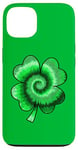 iPhone 13 Lucky Tie-Dye Four Leaf St Saint Patrick's Day Clover Case