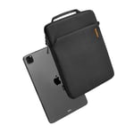 tomtoc Light-B19 Minceur 11" Sac à bandoulière pour tablet pour iPad Pro M4 OLED 2024, 11" iPad Air M2 2024, 11" iPad Pro M2&M1, iPad Air 5, iPad 10, Sac à bandoulière Léger avec Rangement Accessoires