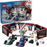 LEGO 60444 City F1 Garage & Mercedes-AMG & Alpine Cars