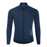 Homme Veste De Cyclisme,Légère Sports Vélo Jersey Coupe-Vent Manche Longue Veste Running,avec Matériaux Réfléchissants pour Cyclisme à Randonné,Course à Pied(Size:XXX-Grand,Color:Bleu Royal)