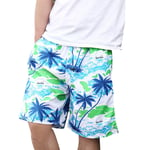 Sports casual snabbtorkande strandshorts herr strandbyxor