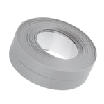 (22mm*3.2M-Grey)3.2M Sealing Strip Self Adhesive Kitchen Bathroom Sealant Tape