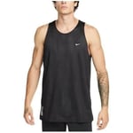 Nike FB7978-010 M NK DF S72 REV AOP Tank Vest Homme Black/Lime Blast/Black Taille XL