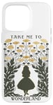 Coque pour iPhone 15 Pro Max Disney Alice in Wonderland Take Me To Wonderland Logo