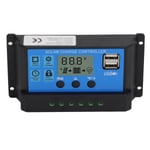 12V 24V solpanelskontroll PWM solcellsregulator LCD-skärm MPPT solladdare 100A