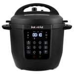 Instant Pot 5.7L Multicooker 7-in-1 Smart Cooker - Pressure Cooker, Slow Cooker, Steamer, Sauté, Yogurt Maker, Egg Cooker and Food Warmer, Stainless Steel Inner Pot, Black