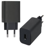 Motorola Moto G52 Adapter 33W - Svart