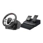 Maxx Tech PR 279 Racing Wheel w/ Pedals for PC and Console