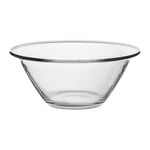 Bormioli Rocco Mr Chef Glass Nesting Mixing Bowl Baking Cooking 2.5L Clear