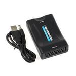 Convertisseur HDMI vers péritel Adaptateur MHL HDMI vers SCART HD soutien NTSC PAL pour SKY HD Blu Ray APPLE TV DVD PS3