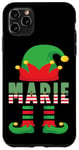 Coque pour iPhone 11 Pro Max Chemises assorties pour femme Marie Elf Family Noël 2023