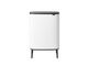 Papperskorg BRABANTIA Bo Touch 60L vit