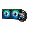 Darkflash Dx240 V2.6 Argb Pc Water Cooling 2x 120x120 (black)