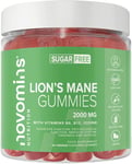 Lion’S Mane Gummies – High Strength Lions Mane Mushroom Vitamins Supplement