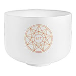 Meinl 10" Solfeggio Crystal Singing Bowl RE 417 HZ - SOLCSB10-417