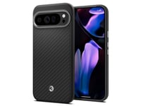 Spigen Enzo Aramid, Cover, Google, Google Pixel 9 Pro Xl (2024), 17,3 Cm (6,8"), Sort