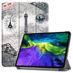 Apple iPad Pro 11 2020 (2nd Gen)    Designer Tri-Fold Case      EiffelTower