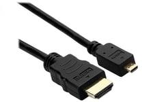 Micro HDMI haute vitesse de 3 mètres vers HDMI-Câble pour connecter la caméra Sony SLT-A58 K à un téléviseur,HDTV