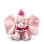 Steiff 356100 Disney Dumbo Pink Mohair Sitting Elephant Limited Edition