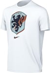 Nike Unisex Kids Shirt Knvb U NK Crest Tee, White, FZ0079-100, M