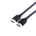 INF HDMI-kabel 4K60Hz HDMI 2.0 Svart 1 m