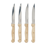 Åhléns Home Grillknivar Morberg x Åhléns, 4-pack Brun