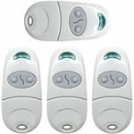 Csparkv - 6.5x3x1cm)4pcs Télécommande came TOP432NA telecommande came motorisation porte de garage telecommande universelle bip portail universelle