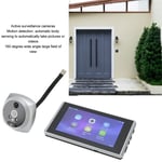 4.5In Smart Digital Door Viewer 160 ° 1080P 2Mp Camera Door Bell With Ir N Part