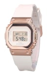 Casio G-Shock Digital Pink Gold Ion Plated Bezel GM-S5600UPG-4 200M Womens Watch