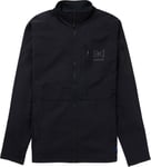 Burton Men's Ak Baker Stretch Fleece Full-Zip True Black, M