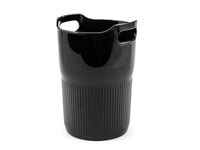 Home Seau porte-bouteille en plastique, noir