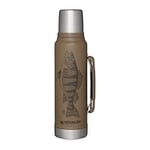Stanley Classic Legendary Thermos Flask 1L - Keeps Hot or Cold For 24 Hours - BPA-Free Thermal Flask - Stainless Steel Leakproof Coffee Flask - Flask For Hot Drink - Dishwasher Safe - Tan Peter Perch