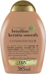 OGX Brazilian Keratin Smooth Conditioner for Dry Hair, 385ml