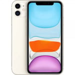 Begagnad Apple iPhone 11 (Färg: Vit, Lagring: 128GB, Skick: Bra skick)