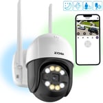 ZOSI CCTV WIFI IP Camera 3MP Wireless PTZ IPC Smart Color Night Vision Outdoor