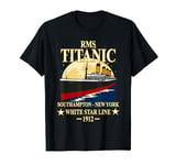 RMS TITANIC White Star Line Cruise Ship 1912 Boys Girls Kids T-Shirt