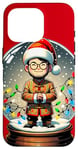 iPhone 16 Pro Asian Santa Claus Anime Family Christmas pajamas 2023 Case