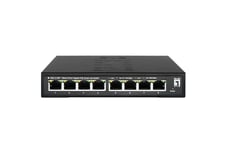 LevelOne GES-2108P 8-Port Gigabit PoE Switch