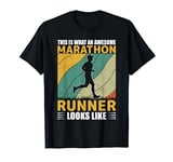 Funny Running For Men Women Marathon Runner Coach Marathoner T-Shirt