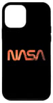 Coque pour iPhone 12 mini Logo rétro de la NASA Mars Worm Patch Space Exploration Graphic