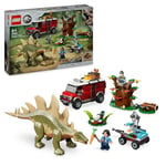 LEGO Jurassic World Dinosaur Missions: Stegosaurus Discovery Toy Set for 6 Plus Year Old Boys and Girls, with a Dino Figure, Birthday Gift for Kids and Fans of Ben and Sammy 76965