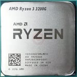 AMD Ryzen 3 3200G Quad Core 4.0GHz CPU with Radeon RX VEGA 8 Graphics Processor - TRAY