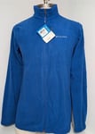 Columbia- Lost Peak Full Zip Fleece Mens- Blue- size S