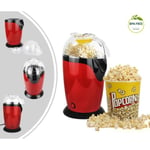 Appareil à Popcorn Eléctrique, Machine à Popcorn Maison, Rouge, Dimensions:  30,5 x 17 x 16,3 cm