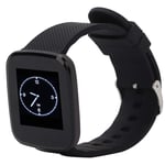 DAUERHAFT Smart Bracelet ABS Material Waterproof Fitness Smart Wristband 1.3 inch Screen(black)