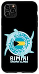 Coque pour iPhone 11 Pro Max Requin Marteau Bimini Îles Bahamas Drapeau des Bahamas